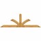 Ekena Millwork Richland Rough Sawn Timber Gable Bracket, Western Red Cedar, 108"W x 36"H x 2"D x 6"F, 8/12 Pitch GBW108X36X0206RIC00RWR - alternate 1